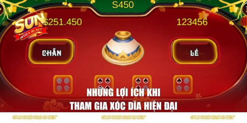 Những lợi ích khi tham gia xóc dĩa hiện đại